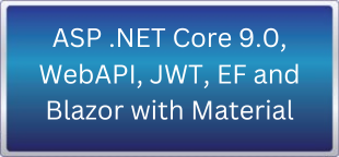 دوره آنلاین (لایو) ASP.NET Core 9.0 and Blazor with Material